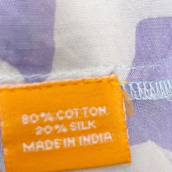 Oliphant Zebra Print Maxi Dress Women’s Size Small Blue Ombré Ruffle Tiered - Picture 11 of 12